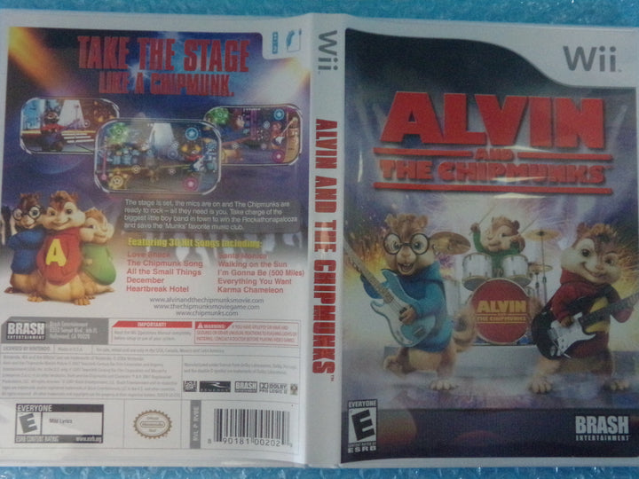 Alvin and the Chipmunks Wii Used