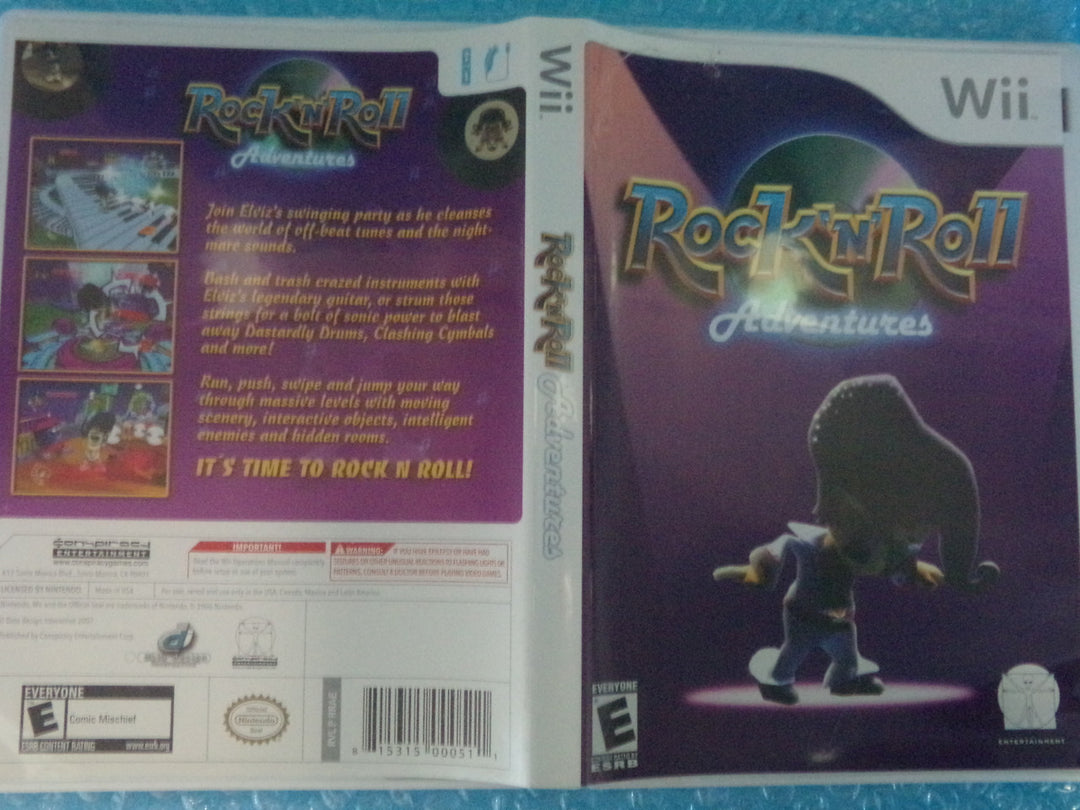 Rock 'n' Roll Adventures Wii Used