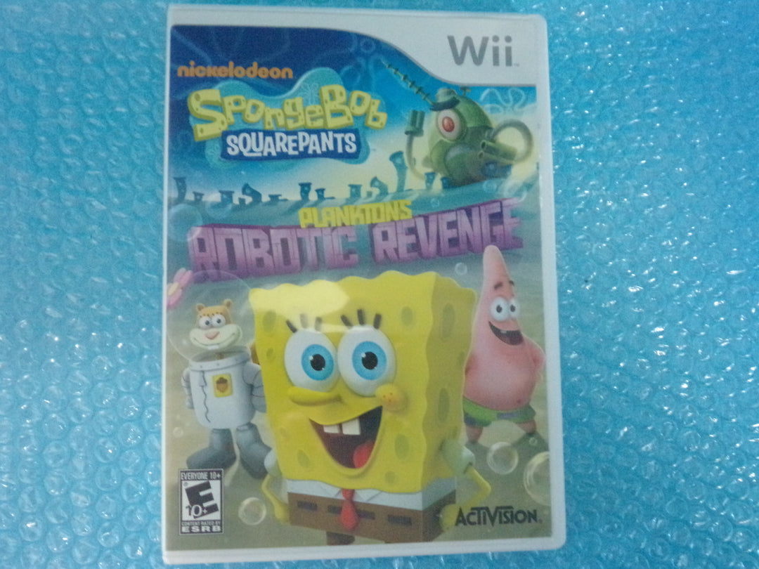 Spongebob Squarepants: Planktons Robotic Revenge Wii Used