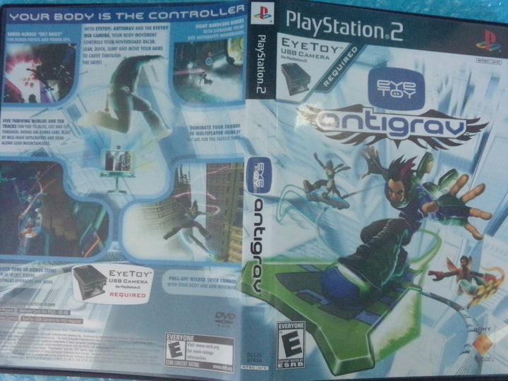 EyeToy: AntiGrav (EyeToy Required) Playstation 2 PS2 Used