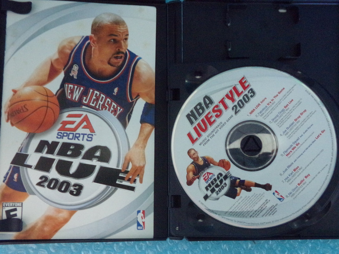 NBA Live 2003 Playstation 2 PS2 Used