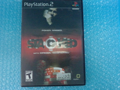 Stacked with Daniel Negreanu Playstation 2 PS2 Used