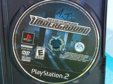 Need for Speed: Underground Playstation 2 PS2 Disc Only