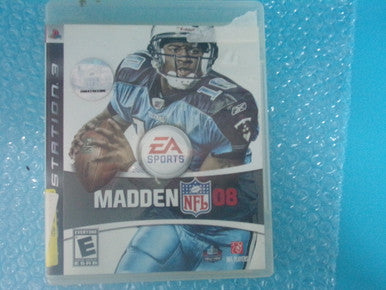 Madden NFL 08 Playstation 3 PS3 Used