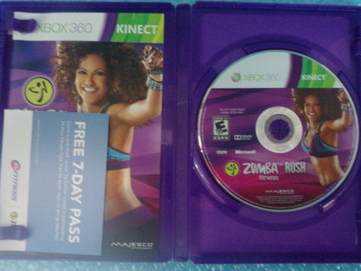 Zumba Fitness Rush Xbox 360 Kinect Used