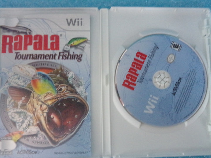 Rapala Tournament Fishing Wii Used