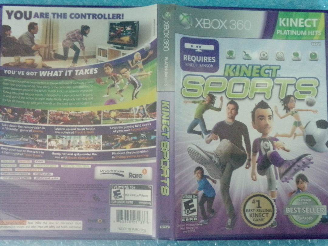 Kinect Sports Xbox 360 Used (Kinect Required)