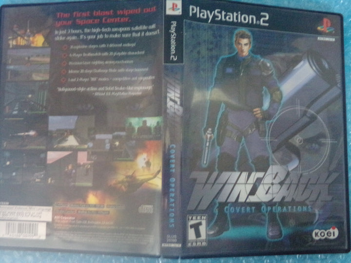 WinBack: Covert Operations Playstation 2 PS2 Used