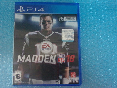 Madden NFL 18 Playstation 4 PS4 Used