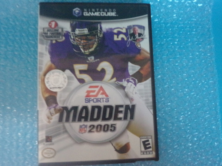 Madden NFL 2005 Nintendo Gamecube Used Tested and working UD102824