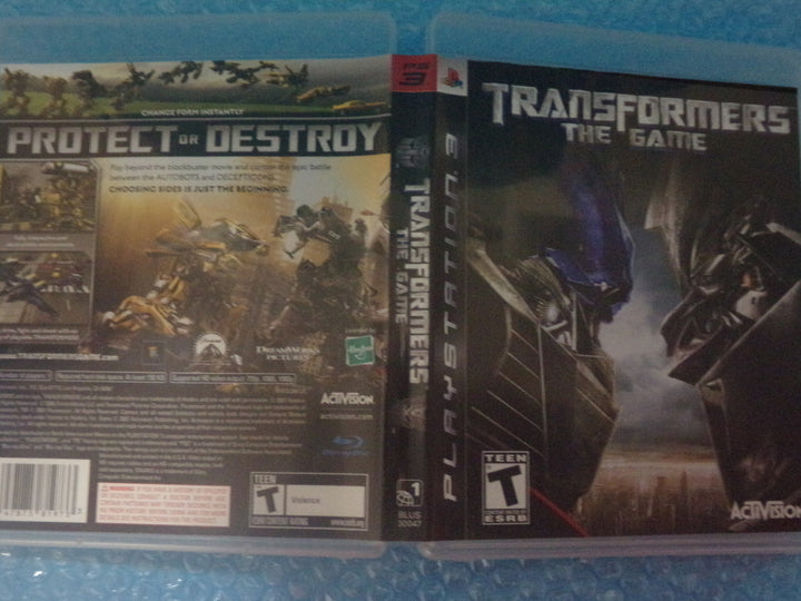 Transformers: The Game Playstation 3 PS3 Used