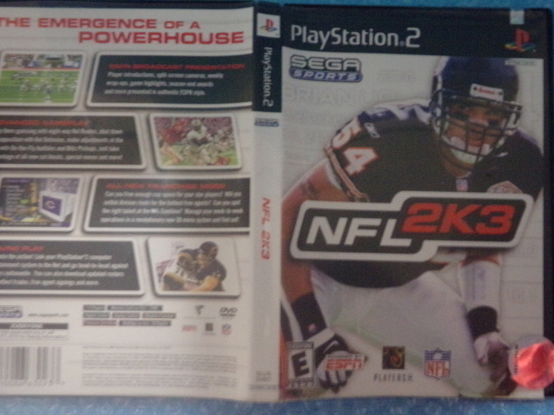 NFL 2K3 Playstation 2 PS2 Used