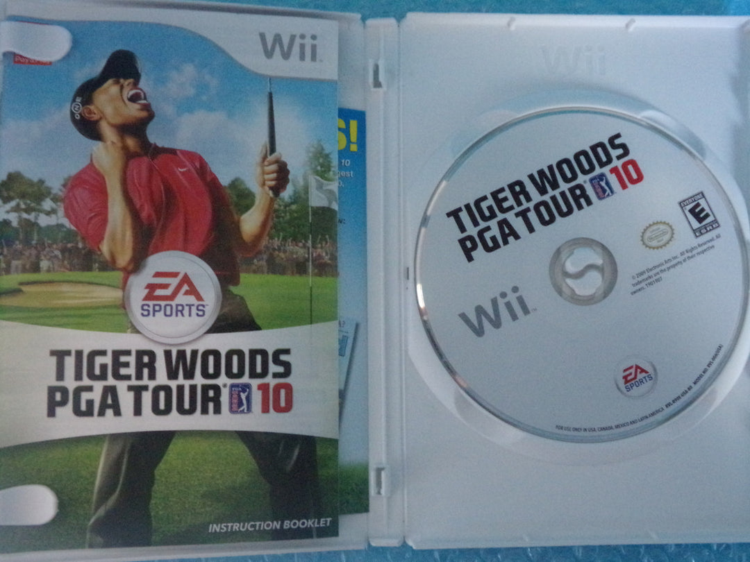 Tiger Woods PGA Tour 10 Wii Used