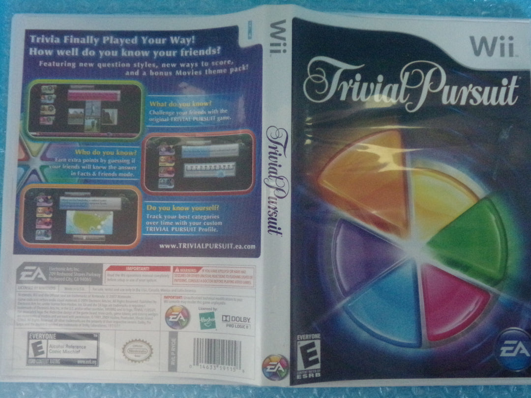 Trivial Pursuit Wii Used