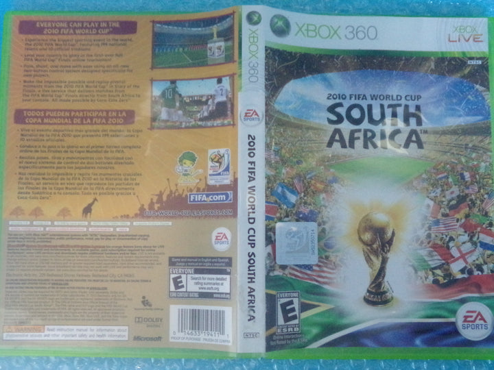 2010 FIFA World Cup South Africa Xbox 360 Used