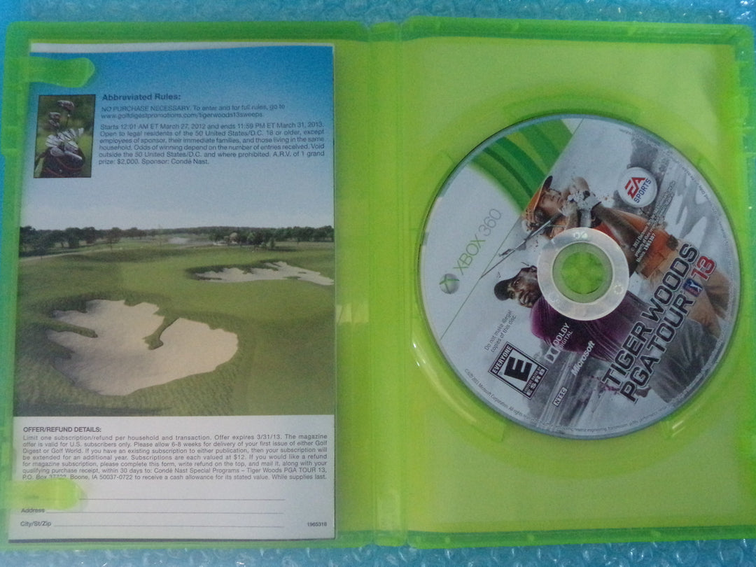 Tiger Woods PGA Tour 13 Xbox 360 Used