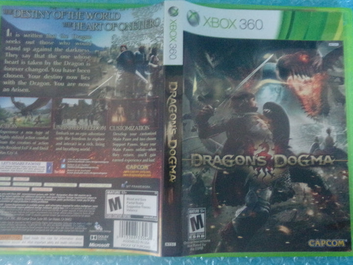 Dragon's Dogma Xbox 360 Used