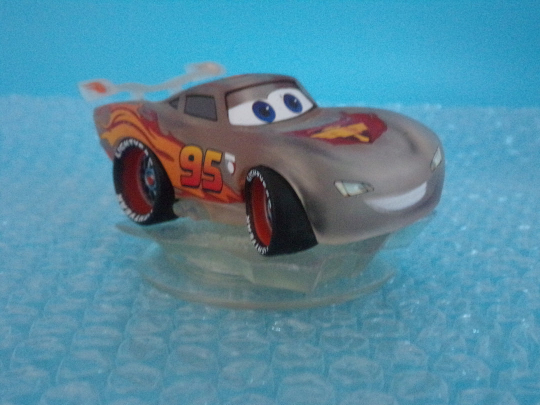 Crystal Lightning McQueen Disney Infinity Figure Used