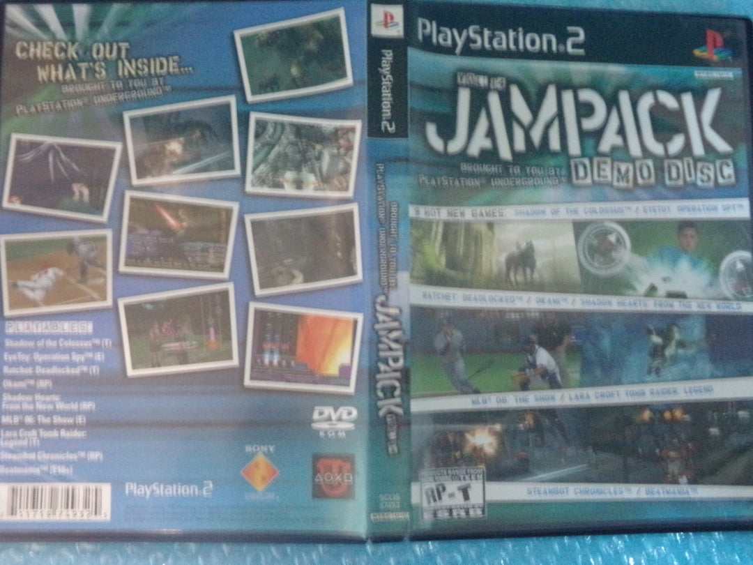 Playstation 2 PS2 Jampack Volume 14 Demo Disc Used