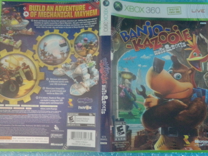 Banjo-Kazooie: Nuts and Bolts Xbox 360 Used