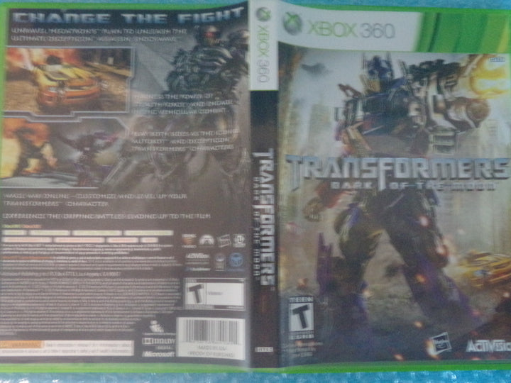 Transformers: Dark of the Moon Xbox 360 Used