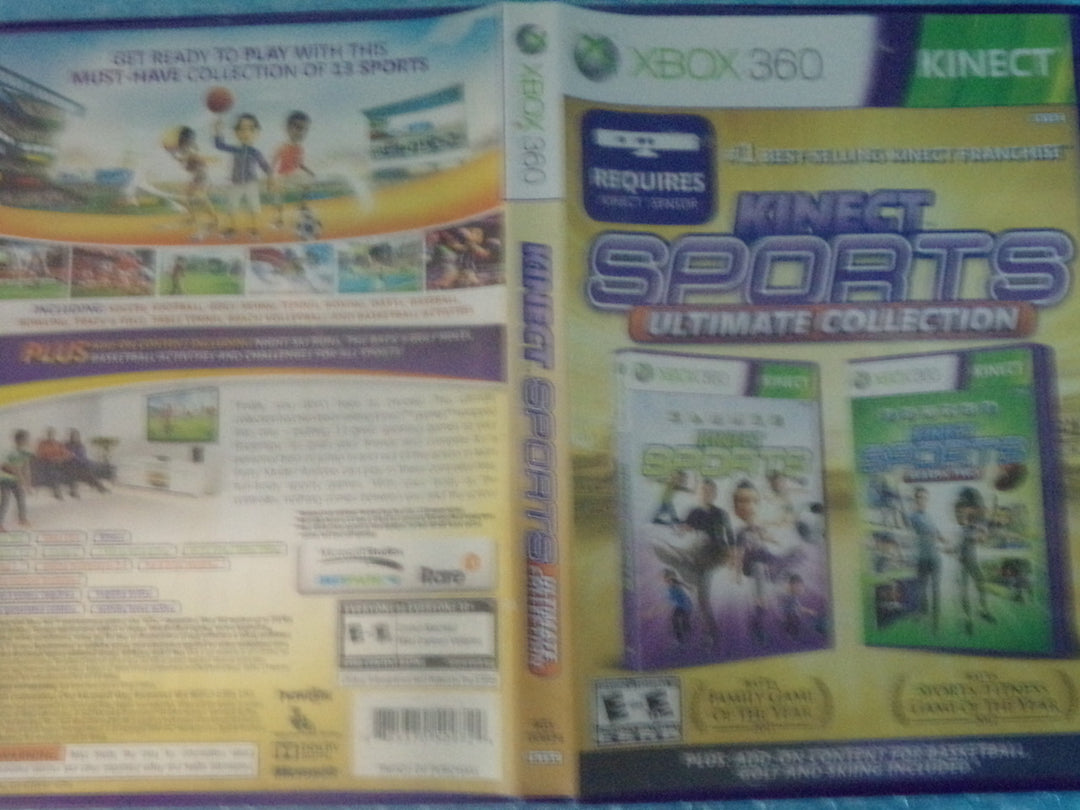 Kinect Sports: Ultimate Collection Xbox 360 Kinect Used