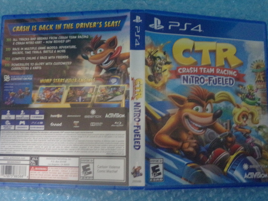 CTR: Crash Team Racing Nitro-Fueled Playstation 4 PS4 Used