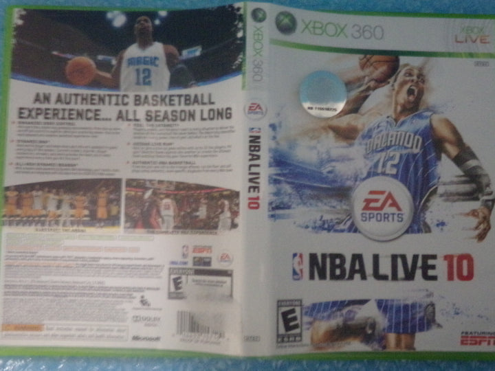 NBA Live 10 Xbox 360 Used