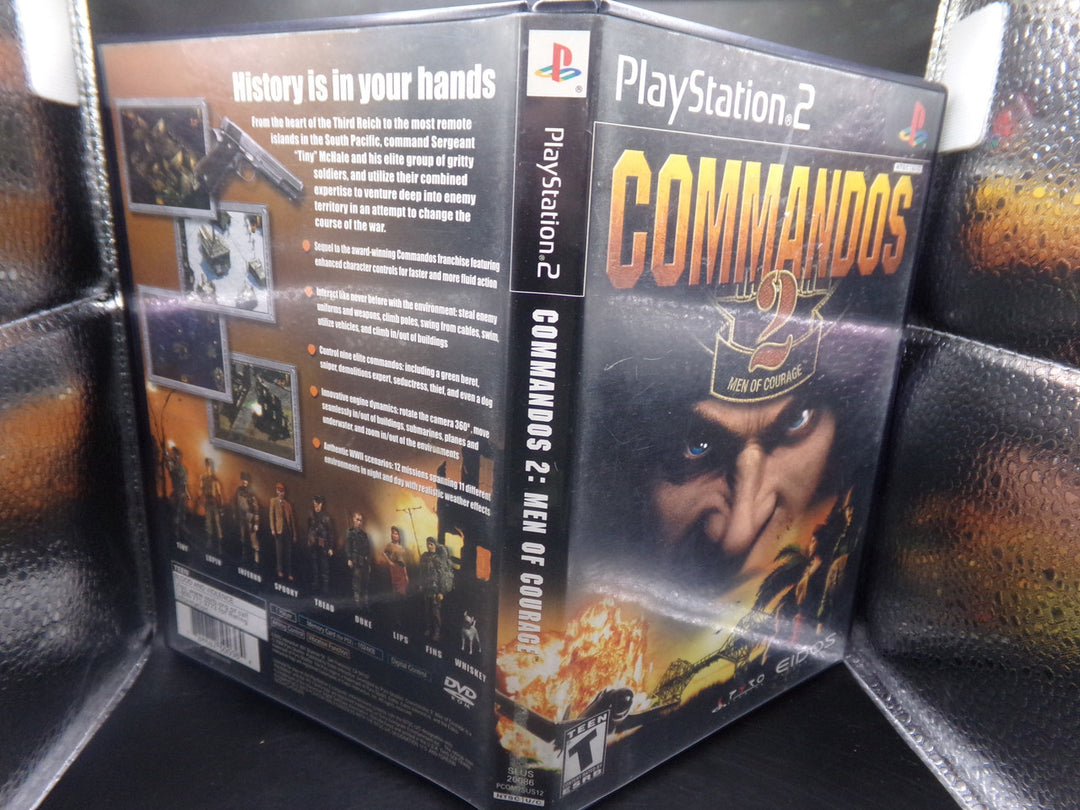 Commandos 2: Men of Courage Playstation 2 PS2 Used