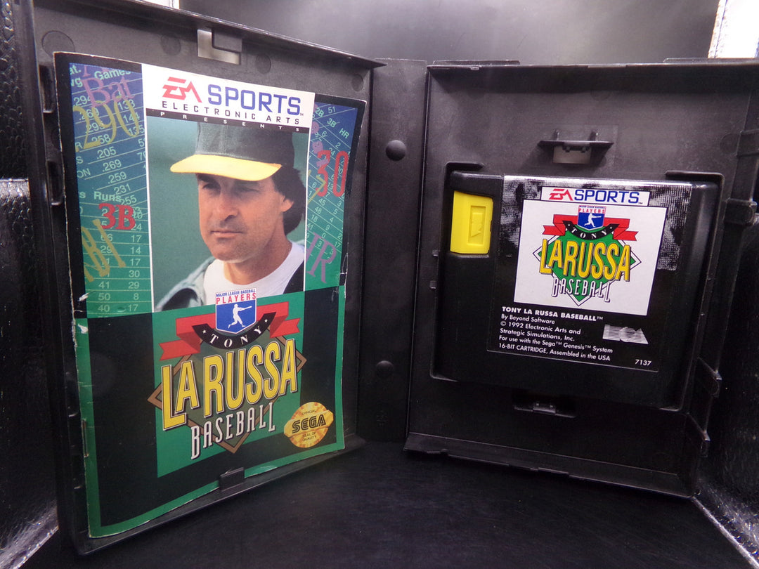 Tony La Russa Baseball Sega Genesis Boxed Used