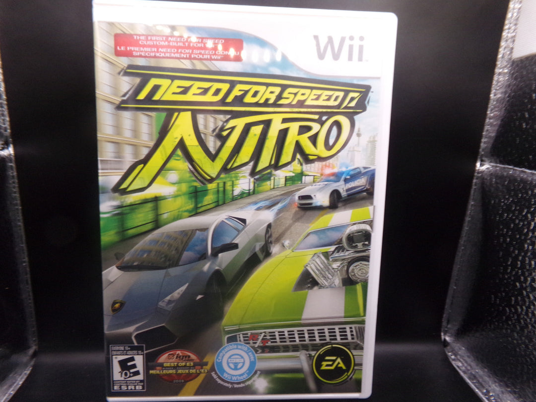 Need For Speed Nitro Wii Used