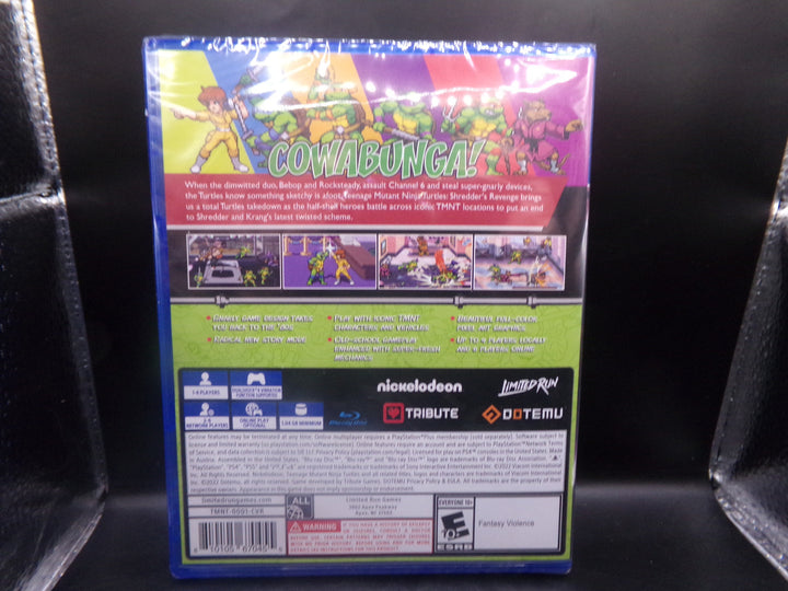 Teenage Mutant Ninja Turtles: Shredder's Revenge Playstation 4 PS4 NEW