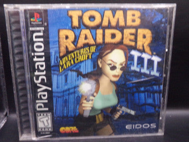 Tomb Raider III: Adventures of Lara Croft Playstation PS1 Used