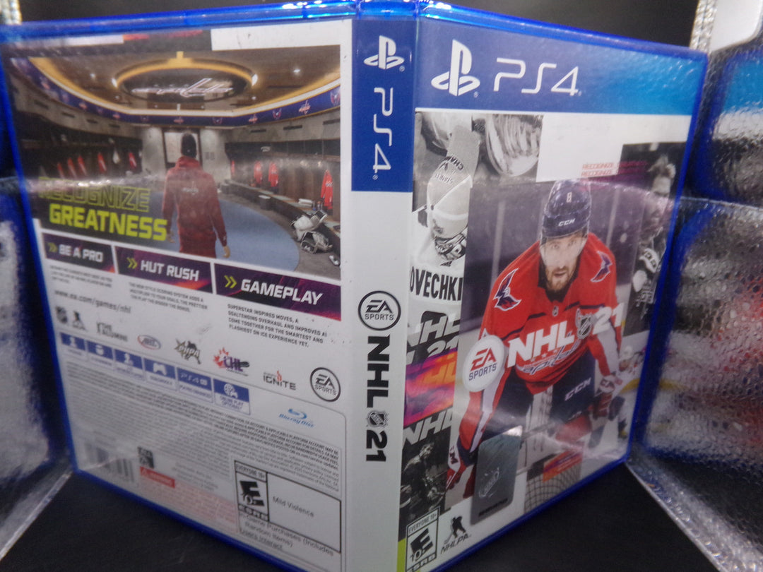 NHL 21 Playstation 4 PS4 Used