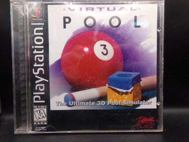 Virtual Pool Playstation  PS1 Used