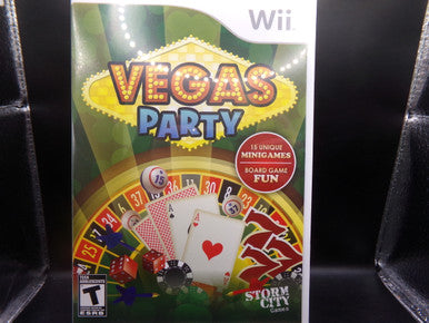 Vegas Party Wii Used