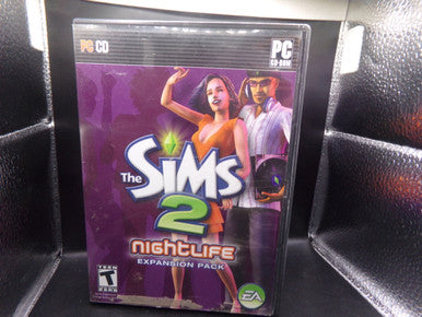 The Sims 2 Nightlife Expansion Pack PC Used