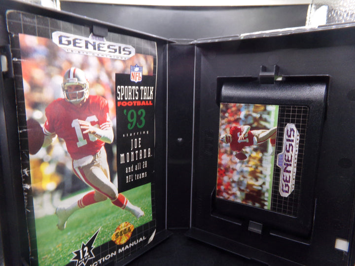 NFL Sports Talk Football '93 Sega Genesis Boxed Used