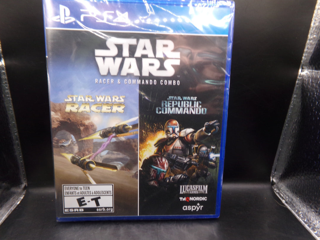 Star Wars: Racer and Commando Combo Pack Playstation 4 PS4 NEW