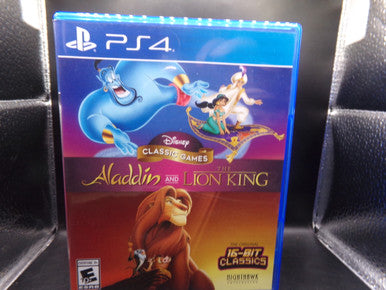 Disney Classic Games: Aladdin and The Lion King Playstation 4 PS4 Used