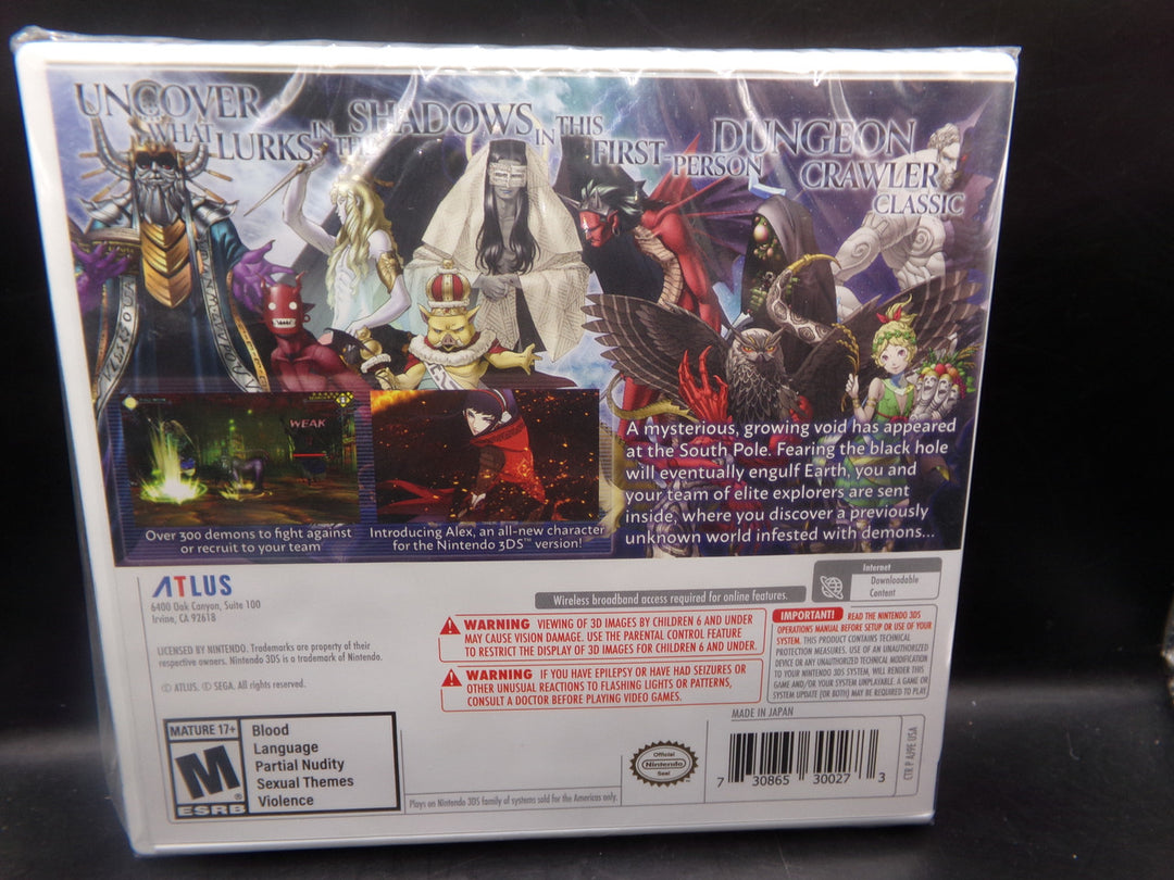 Shin Megami Tensei: Strange Journey Redux Nintendo 3DS NEW