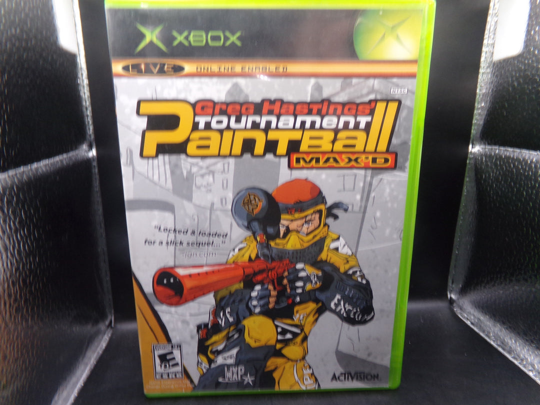 Greg Hastings' Tournament Paintball Max'd Original Xbox Used