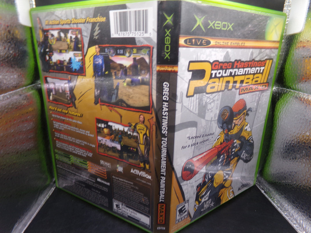 Greg Hastings' Tournament Paintball Max'd Original Xbox Used
