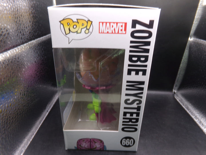Marvel Zombie Mysterio #660 (Walmart Exclusive) (Glow in the Dark) Funko Pop