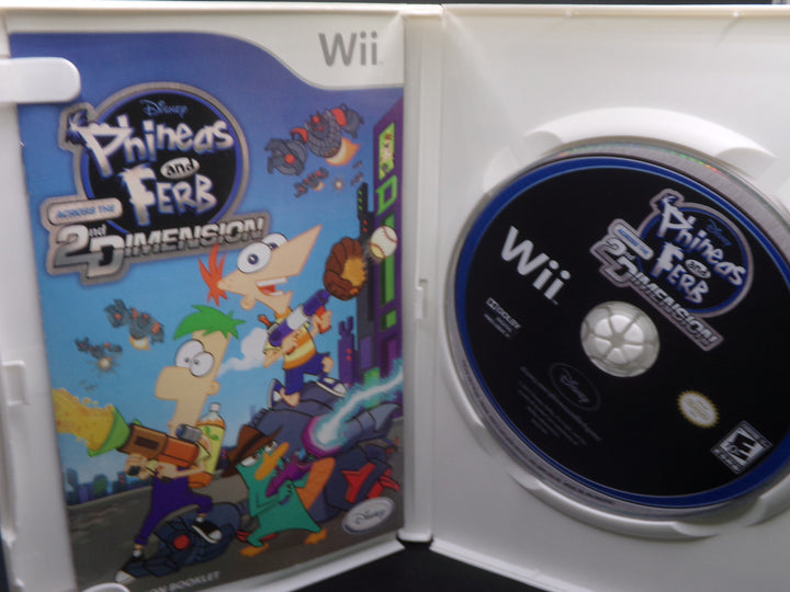 Phineas and Ferb: Across the 2nd Dimension Wii Used