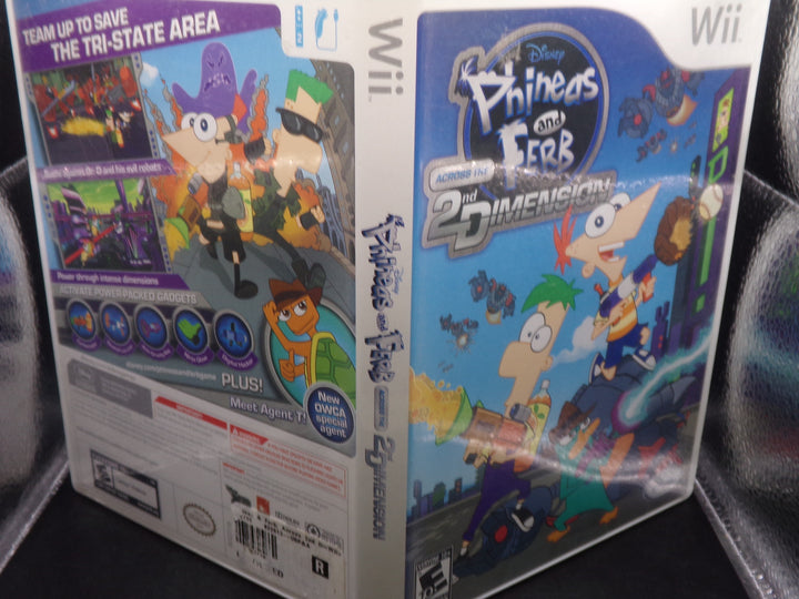 Phineas and Ferb: Across the 2nd Dimension Wii Used