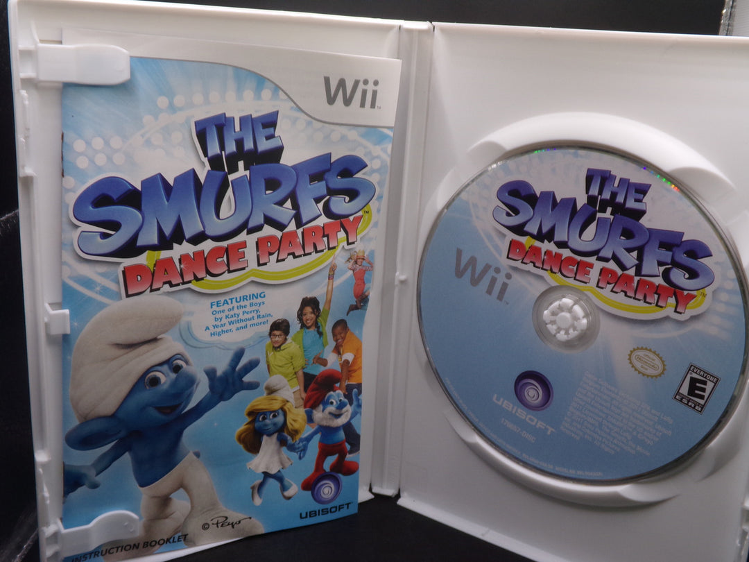 The Smurfs Dance Party Wii Used