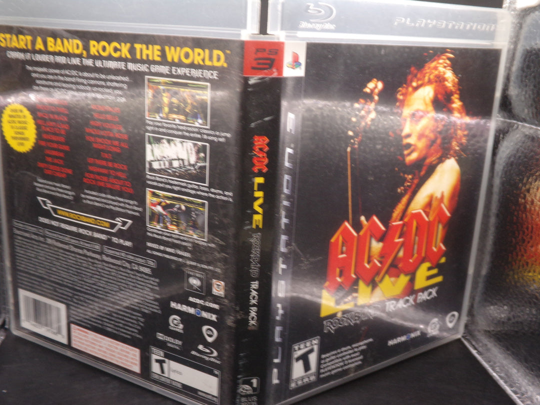 AC/DC Live: Rock Band Track Pack Playstation 3 PS3 Used