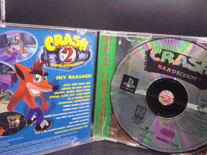 Crash Bandicoot (Greatest Hits Label) Playstation PS1