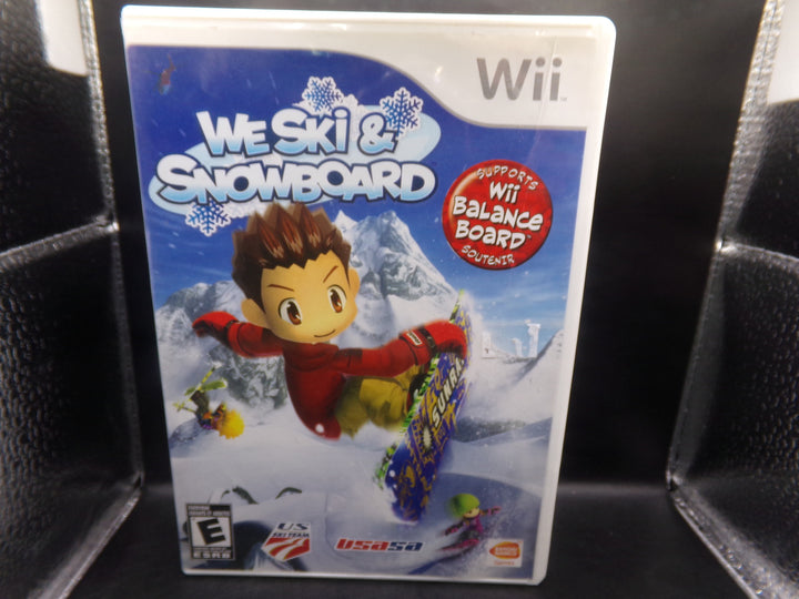 We Ski & Snowboard Wii Used